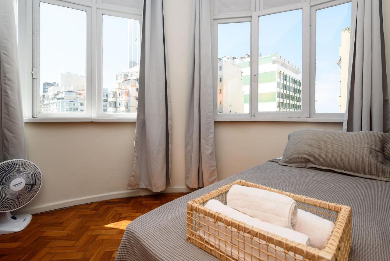 2 Quartos Em Copacabana C/ Vista-Mar | Pj 135/808 Rio de Janeiro Zewnętrze zdjęcie